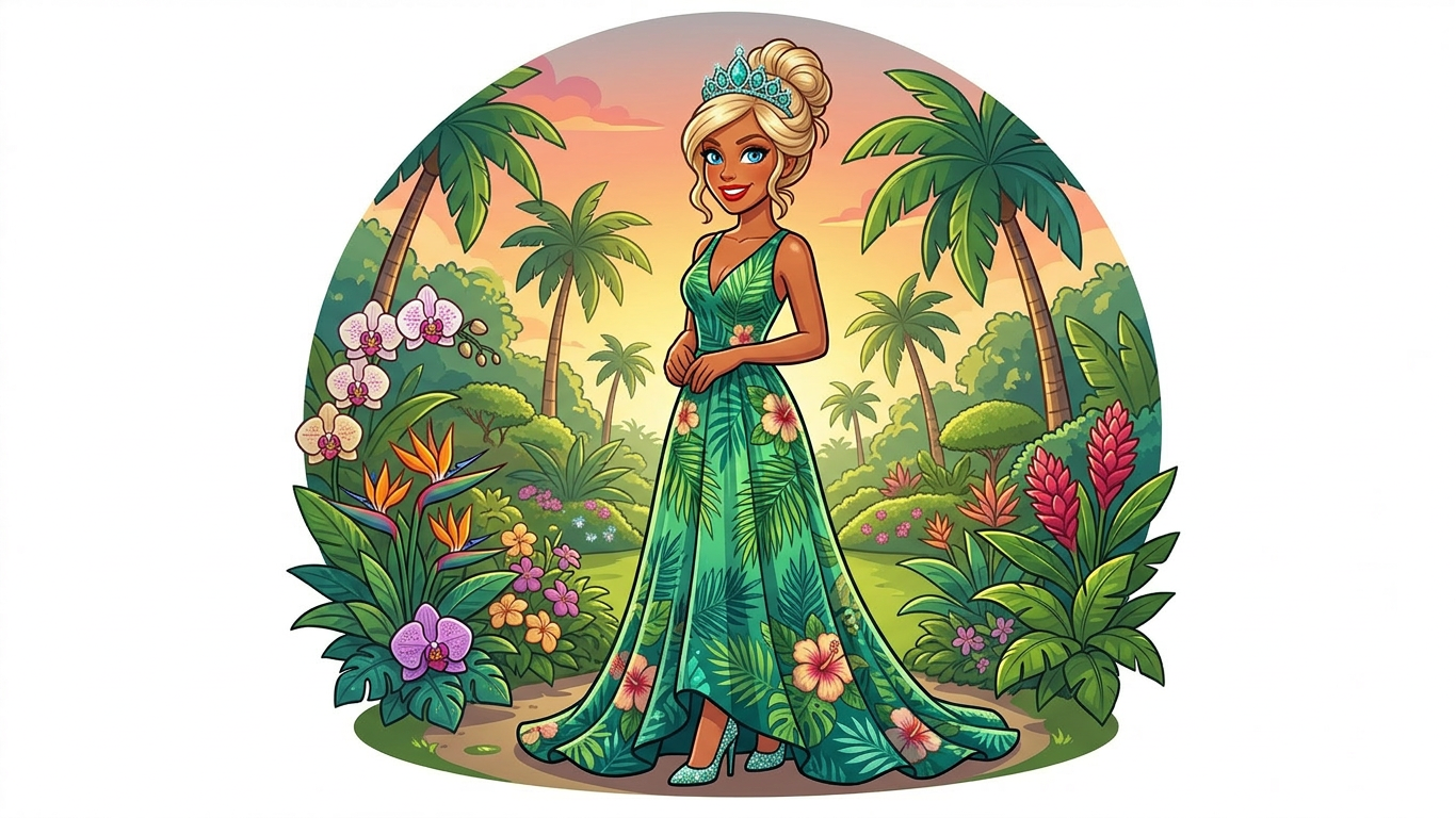 Krystalore - Green Tropical